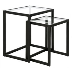 Camden&Wells - Rocco Nesting Side Table Set - Blackened Bronze - Angle_Zoom