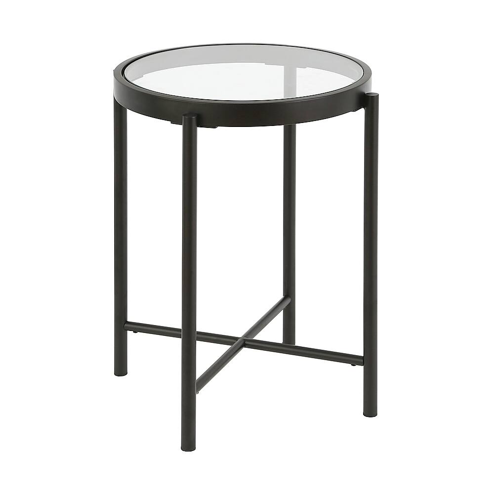 Angle View: Camden&Wells - Duxbury Side Table - Blackened Bronze