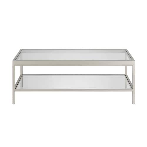 Camden&Wells - Alexis 45" Coffee Table - Nickel