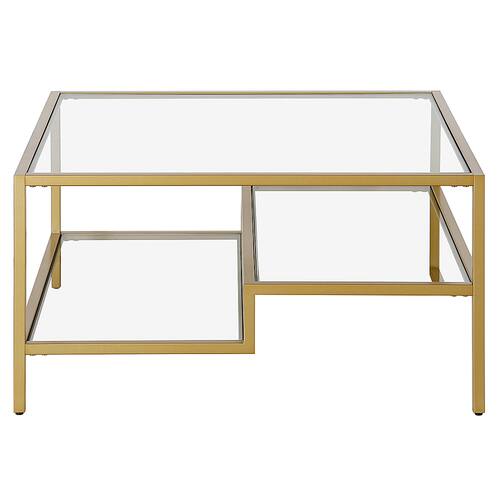 Camden&Wells - Lovett Square Coffee Table - Brass