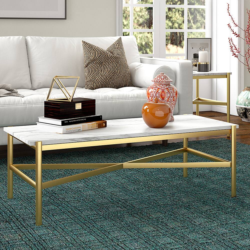 Best Buy Camden&Wells Braxton Coffee Table Gold CT0865