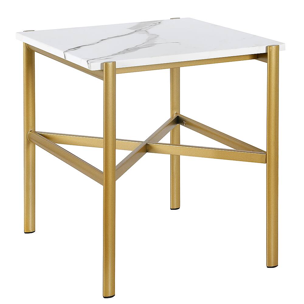 Angle View: Camden&Wells - Braxton Side Table - Gold