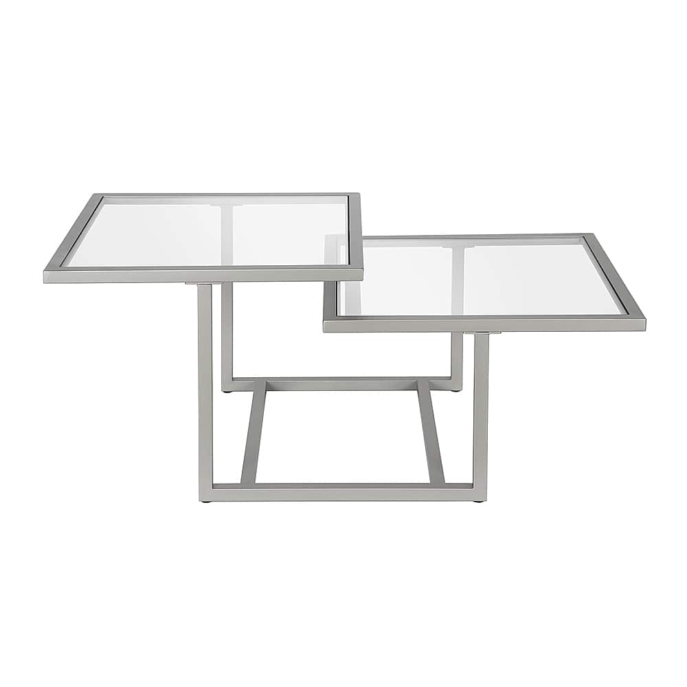 Angle View: Camden&Wells - Amalie Two-Tier Coffee Table - Nickel