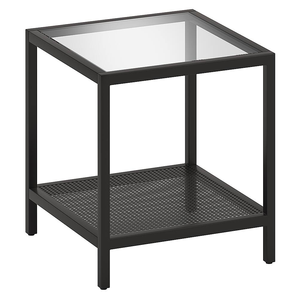 Angle View: Camden&Wells - Rigan Side Table - Blackened Bronze