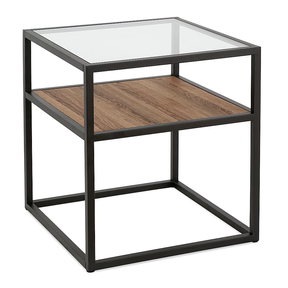 Angle View: Camden&Wells - Addison Side Table - Blackened Bronze