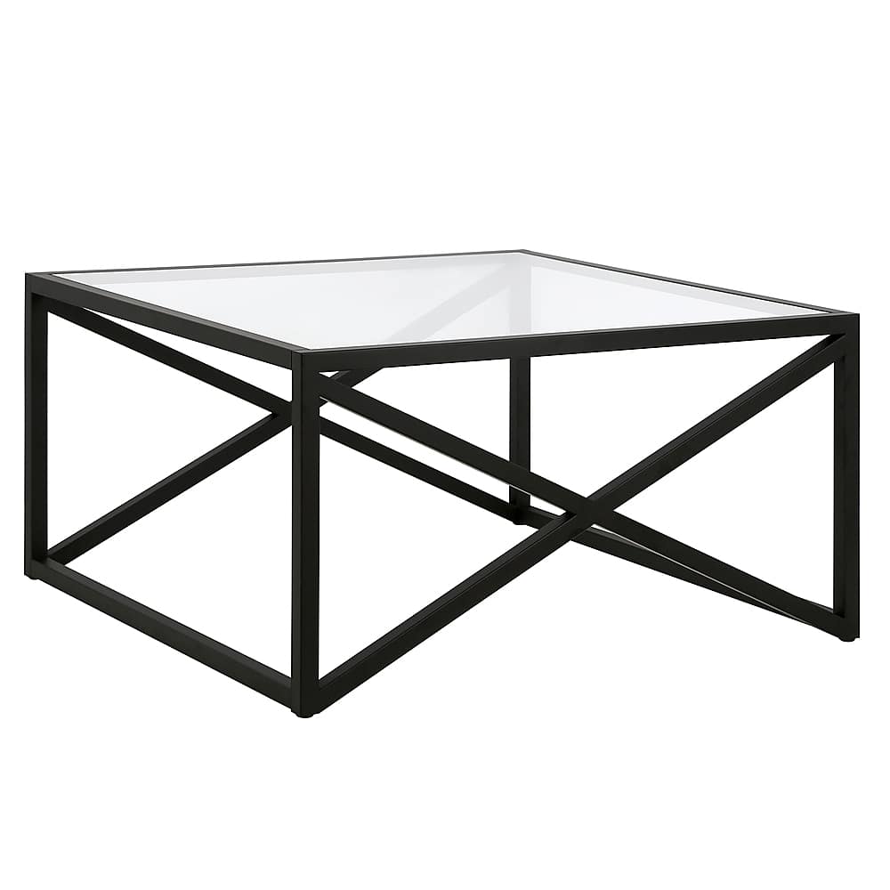 Angle View: Camden&Wells - Calix Square Coffee Table - Blackened Bronze