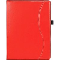 SaharaCase - Business Series Folio Case for Microsoft Surface Pro 8 - Red - Front_Zoom