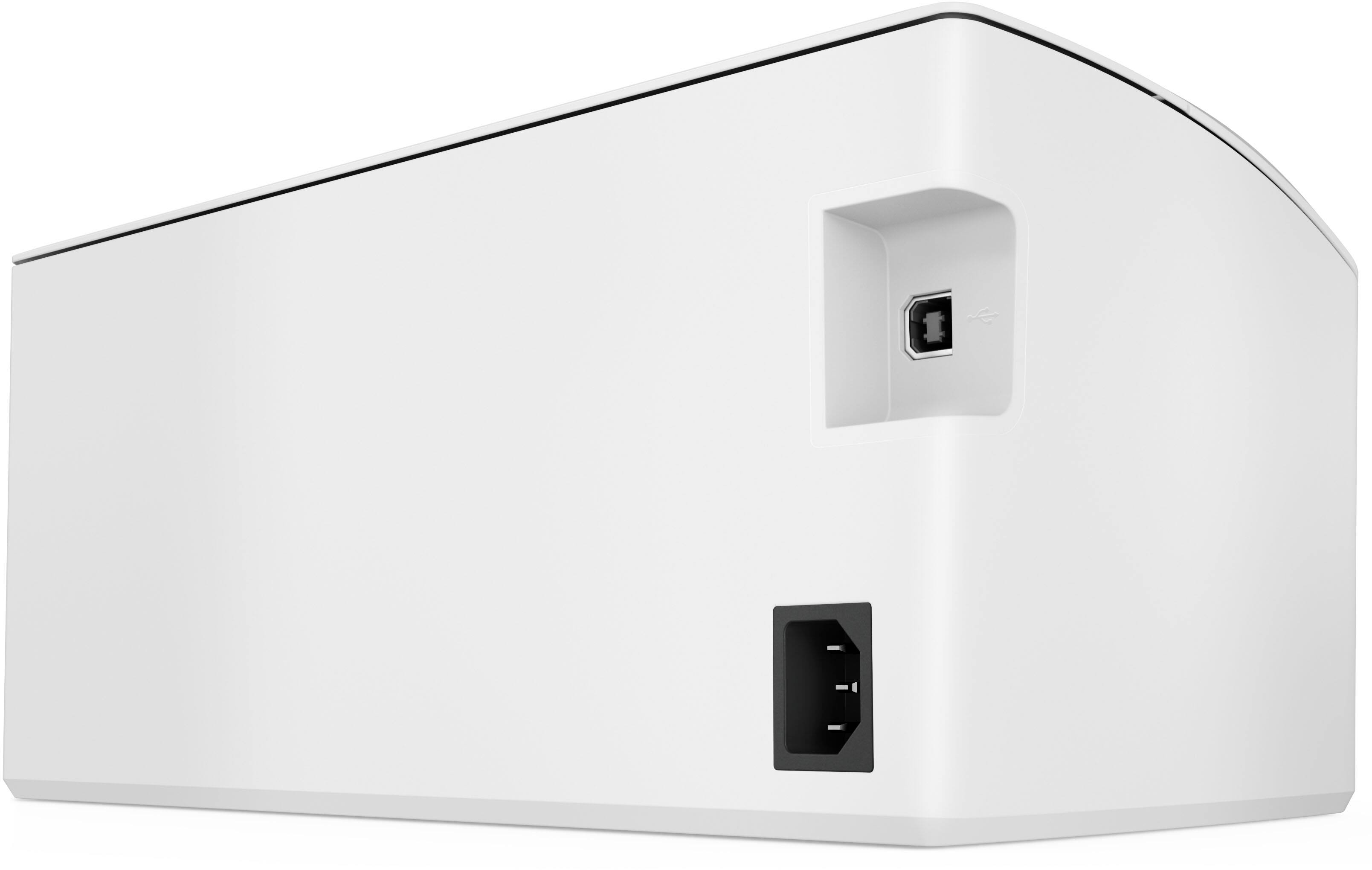 Alt View 14. HP - LaserJet M110we Wireless Black and White Laser Printer with 6 months of Instant Ink included with HP+ - White.
