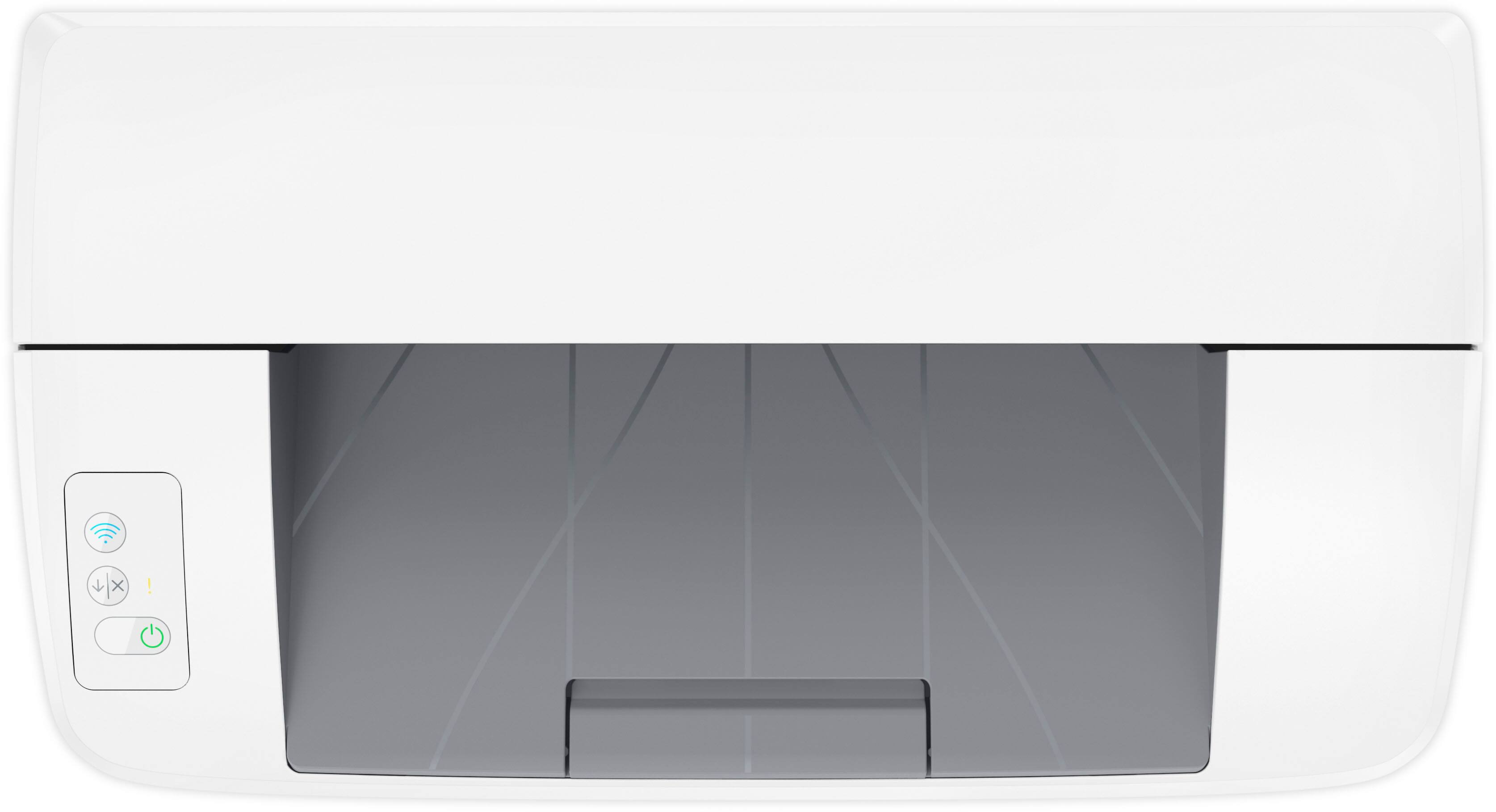 Alt View 1. HP - LaserJet M110we Wireless Black and White Laser Printer with 6 months of Instant Ink included with HP+ - White.