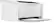 Left. HP - LaserJet M110we Wireless Black and White Laser Printer with 6 months of Instant Ink included with HP+ - White.