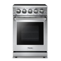 Thor Kitchen - 24 Inch Professional Electric Range - Stainless steel - Front_Zoom