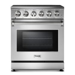 Thor Kitchen - 30 Inch Professional Electric Range - Stainless Steel - Front_Zoom