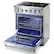 Alt View 1. Thor Kitchen - 30 Inch Professional Electric Range - Stainless Steel.