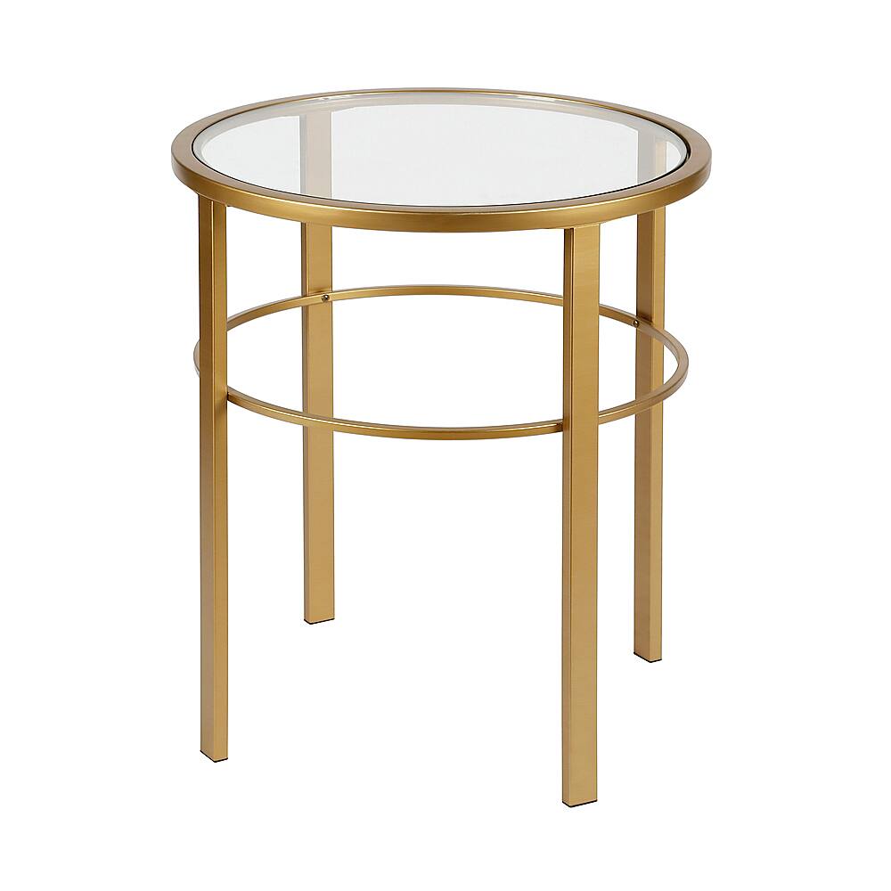 Angle View: Camden&Wells - Gaia Side Table - Brass