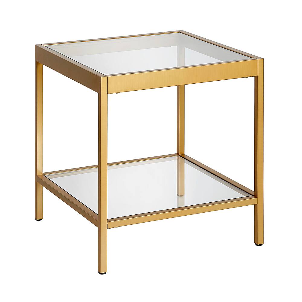 Angle. Camden&Wells - Alexis Side Table - Brass.
