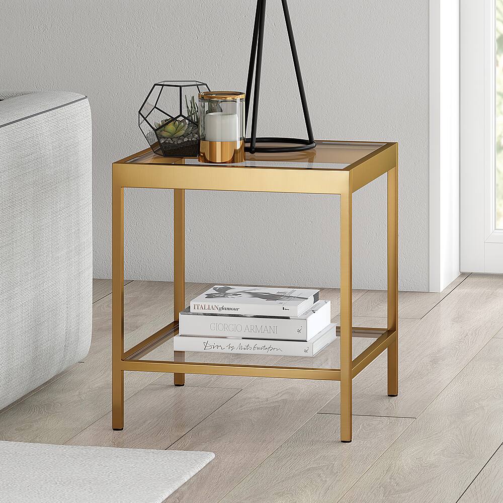 Alt View 11. Camden&Wells - Alexis Side Table - Brass.