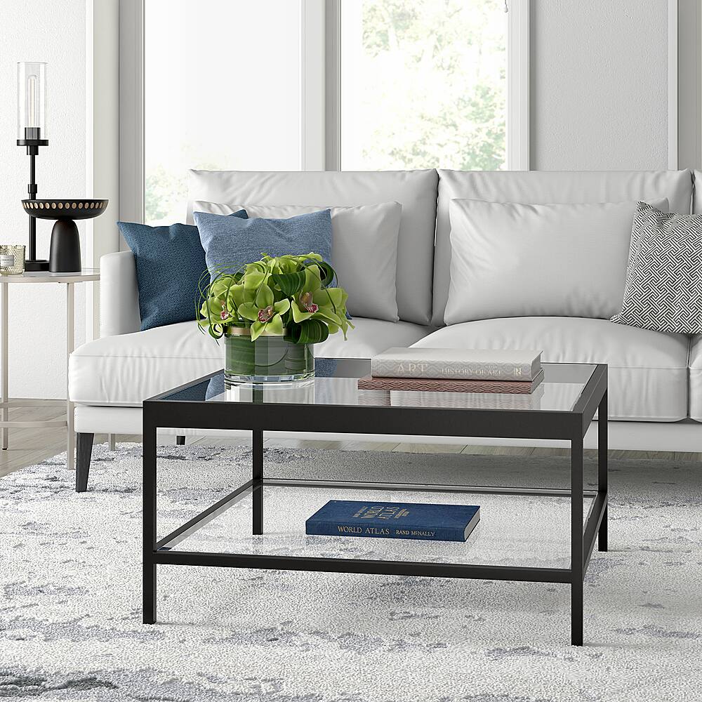 Best Buy: Camden&Wells Alexis Square Coffee Table Blackened Bronze