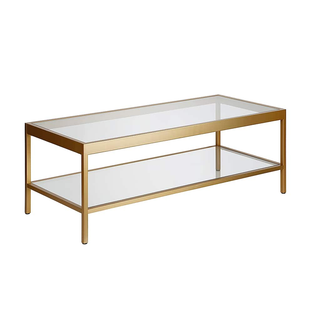 Angle View: Camden&Wells - Alexis Coffee Table - Brass