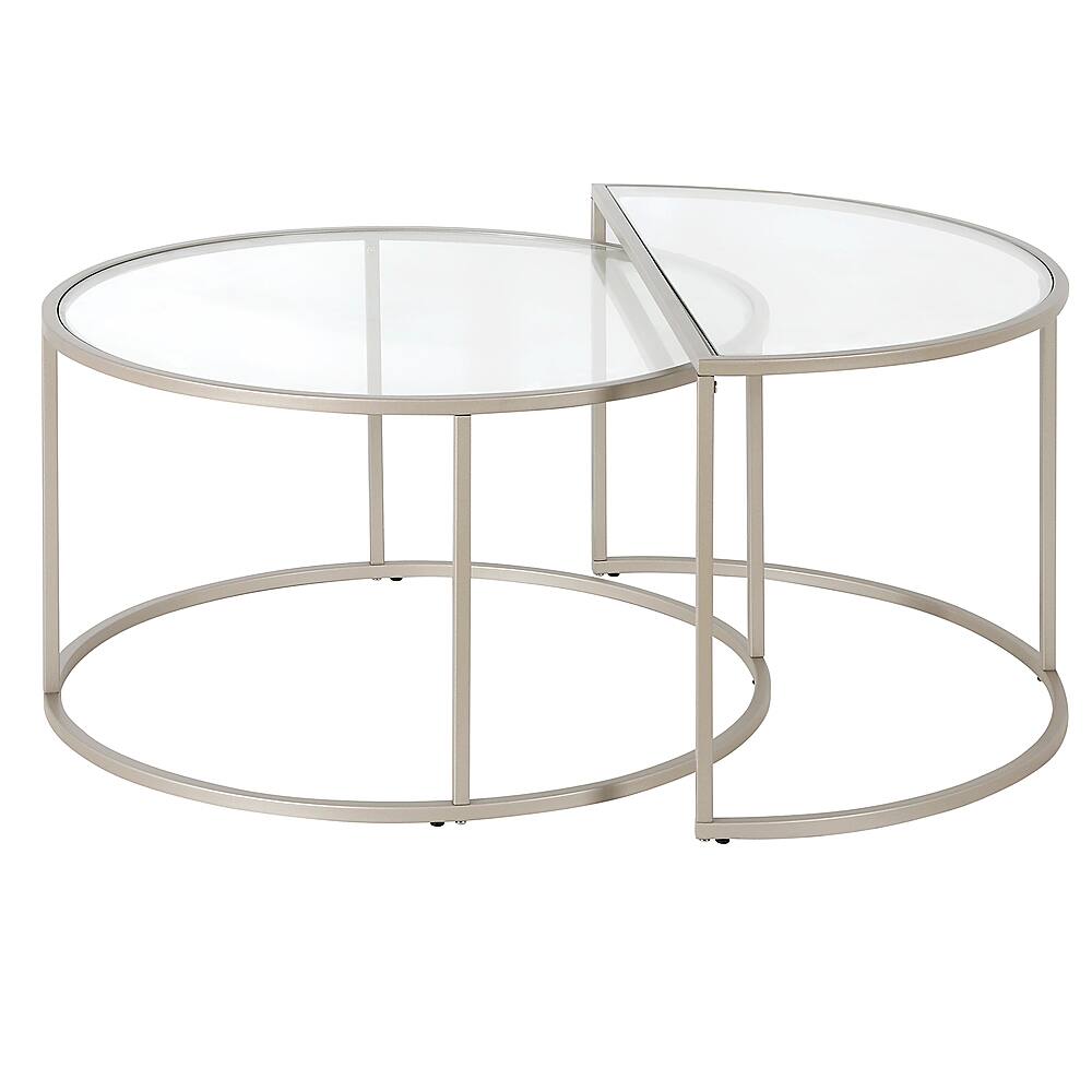 Best Buy Camden&Wells Luna Nesting Coffee Table (set of 2) Satin