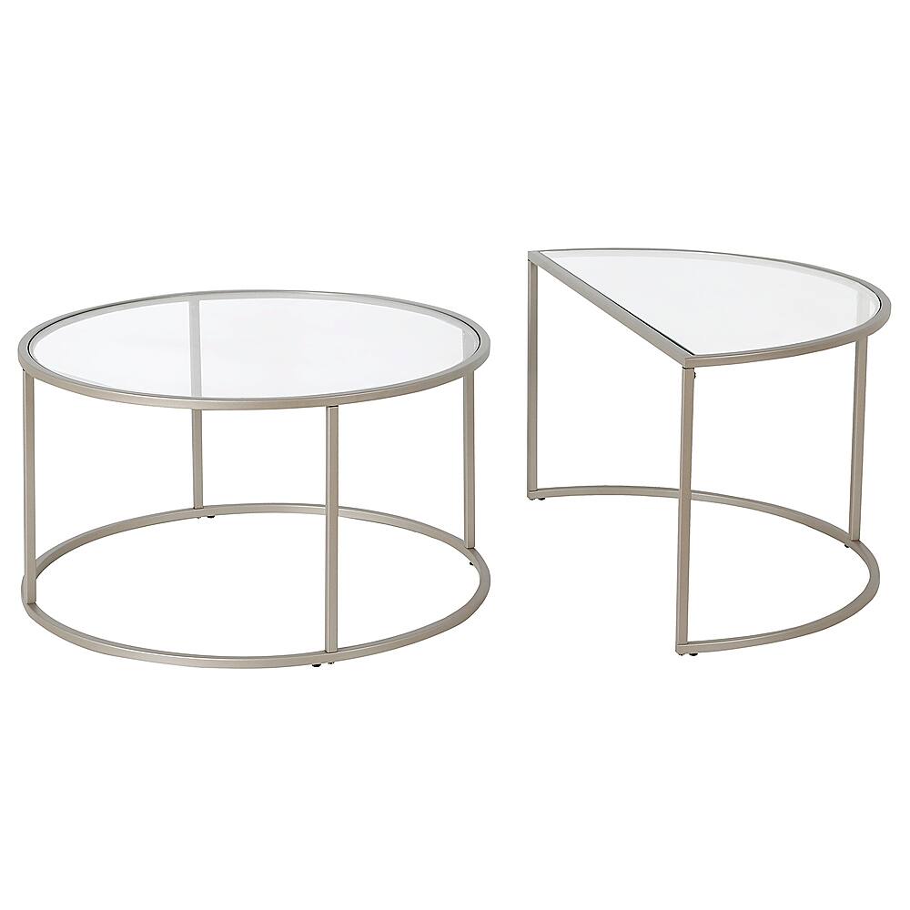 Best Buy Camden&Wells Luna Nesting Coffee Table (set of 2) Satin