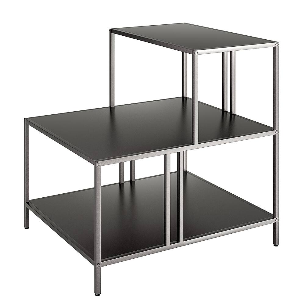 Angle View: Camden&Wells - Ernest Side Table - Gunmetal Gray