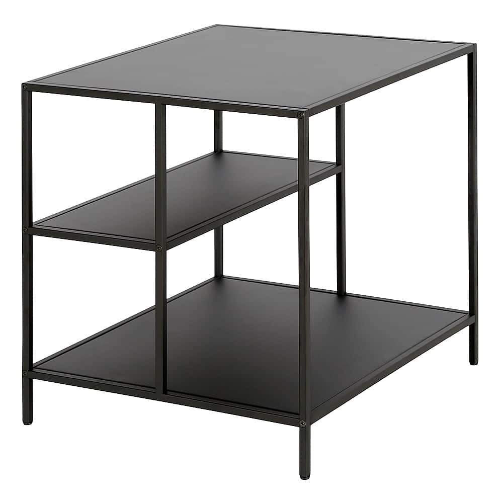 Angle View: Camden&Wells - Winthrop Side Table - Blackened Bronze