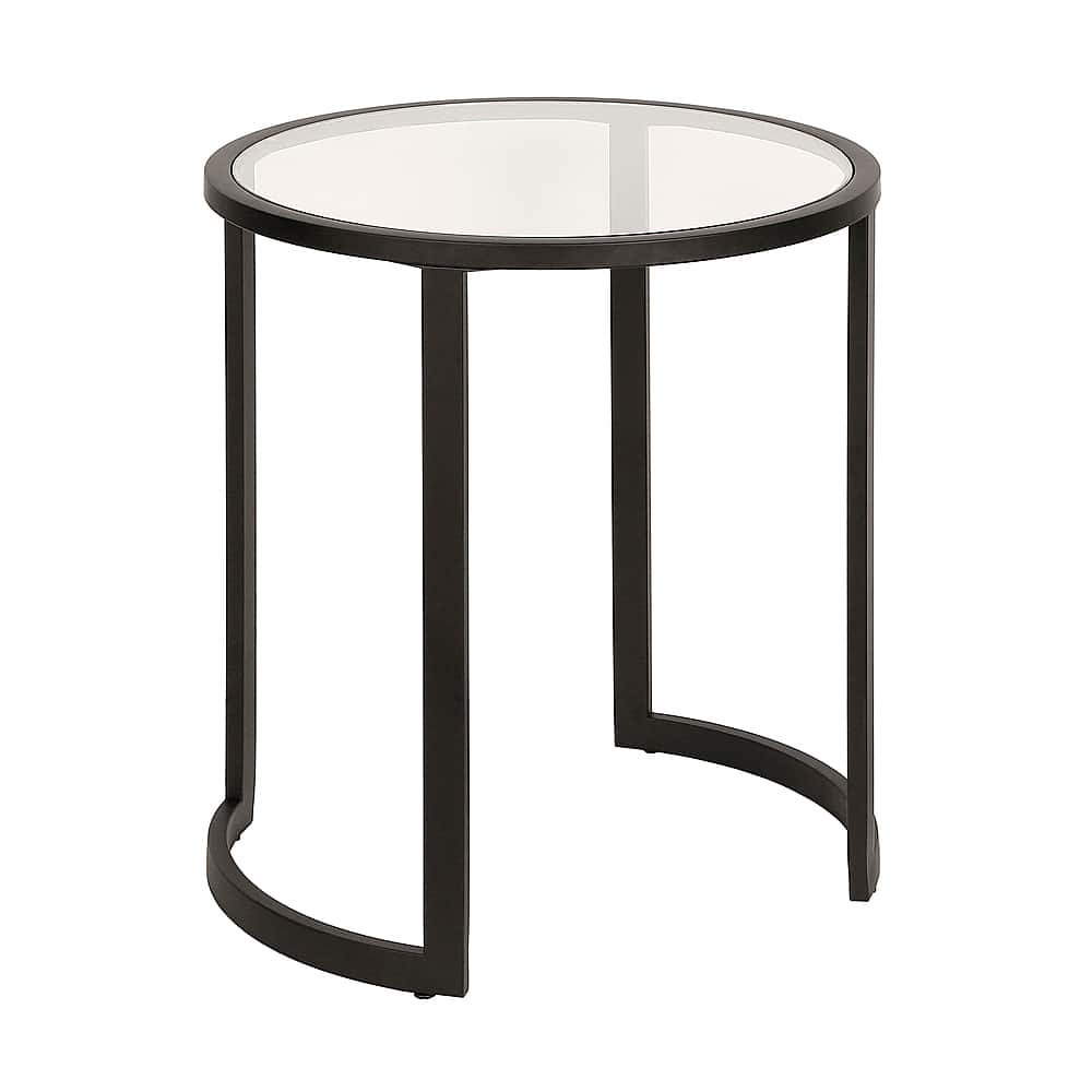 Angle View: Camden&Wells - Mitera Side Table - Blackened Bronze