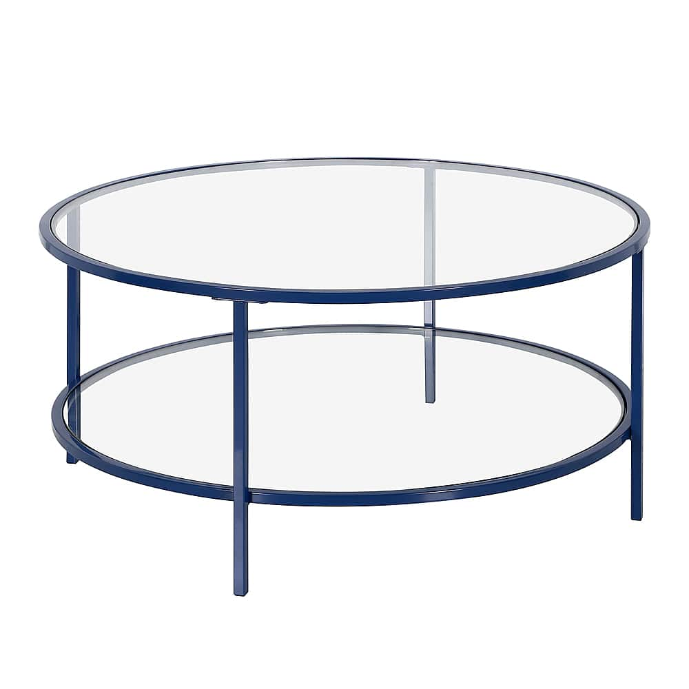 Angle View: Camden&Wells - Sivil Coffee Table - Mykonos Blue