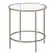 Angle. Camden&Wells - Sivil Round Side Table - Satin Nickel.