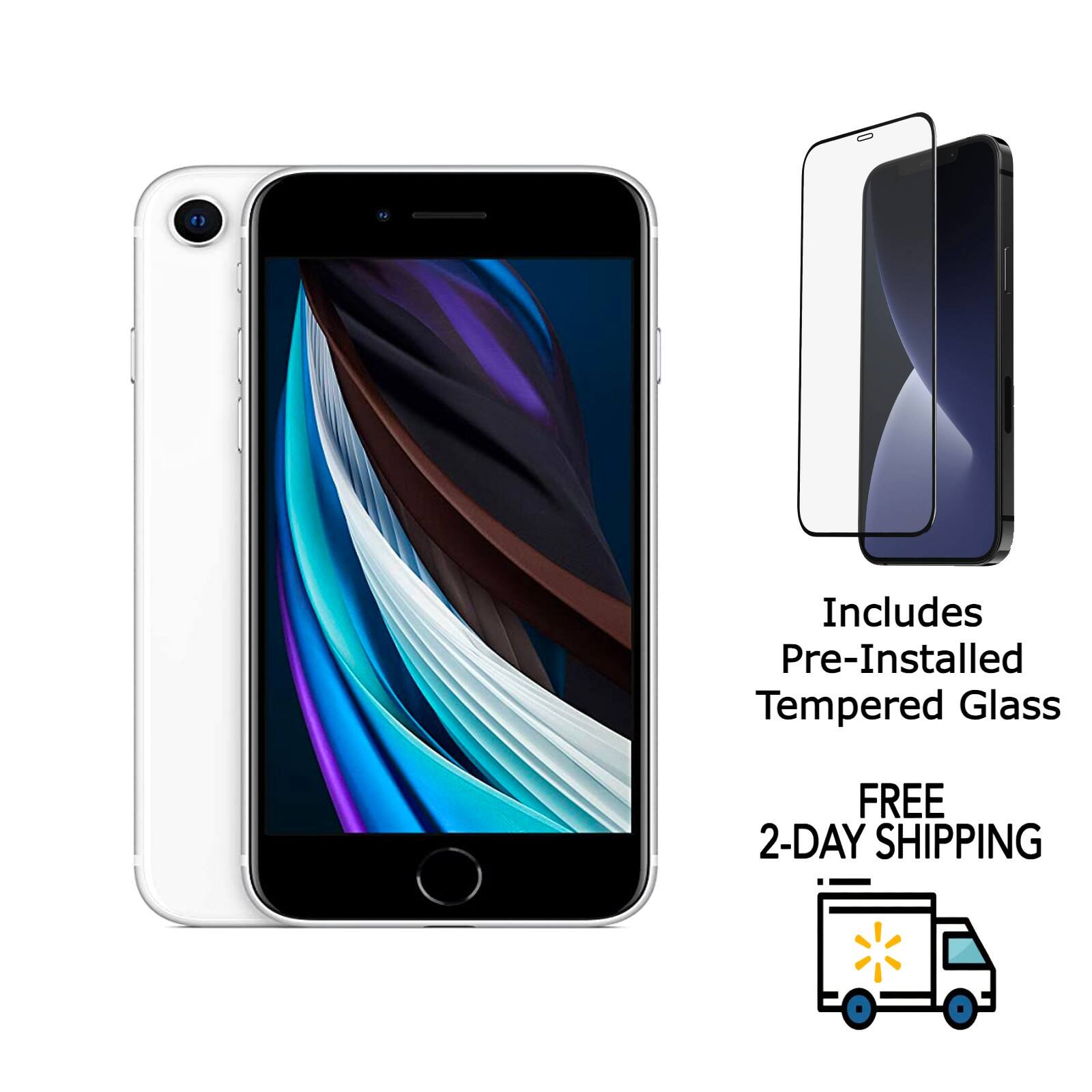 Includes Pre-Installed Tempered Glass  
FREE 2-DAY SHIPPING