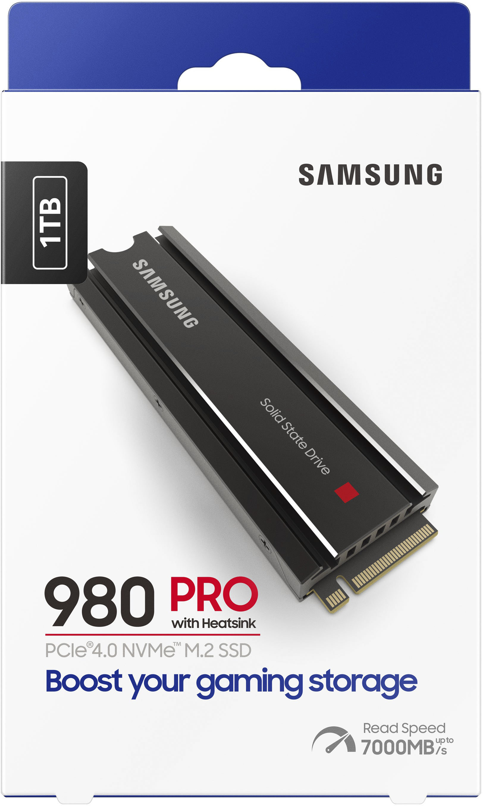 Samsung 980 PRO Heatsink 1TB Internal SSD PCIe Gen 4 x4 NVMe for 