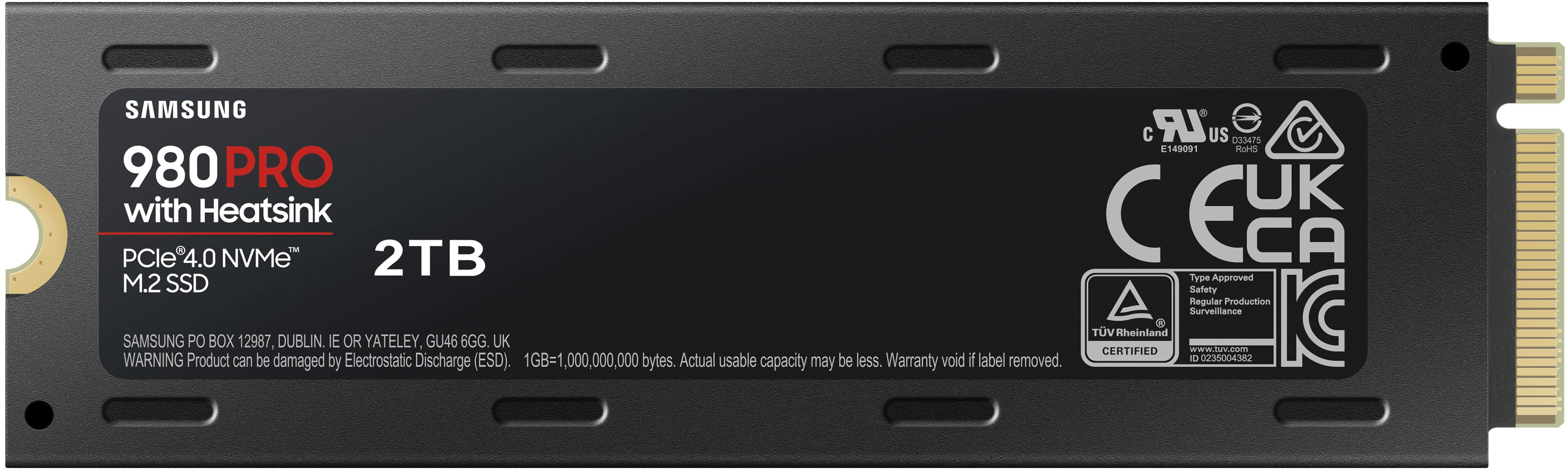 Samsung 980 PRO Heatsink MZ-V8P2T0CW 4 PCIe for Gen 2TB Best - x4 Internal SSD PS5 NVMe Buy