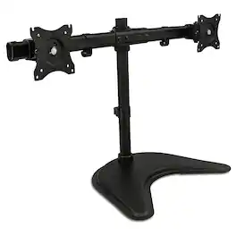 Mount-It! - Dual Monitor Desk Stand - Black