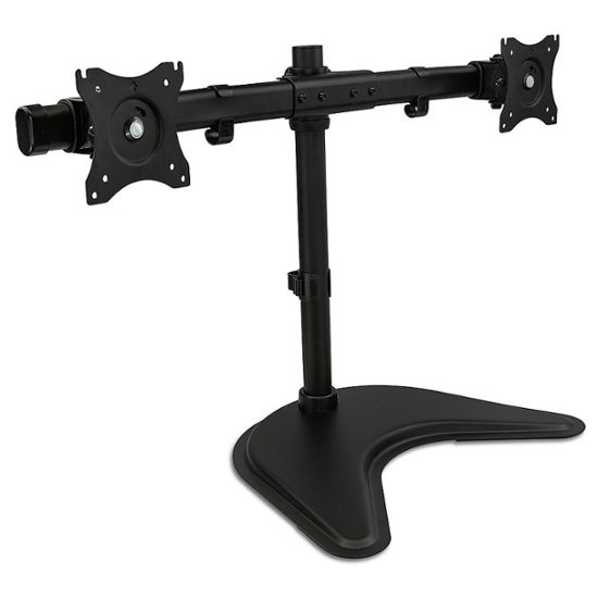 Mount-It! Dual Monitor Desk Stand Black MI-1781 - Best Buy