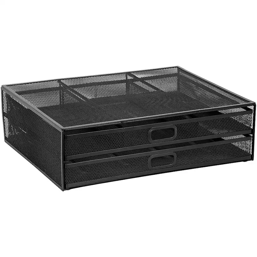 Black Mesh Riser Mount It! Mesh Computer Riser Stand for Monitor Black MI-7365 - Best Buy