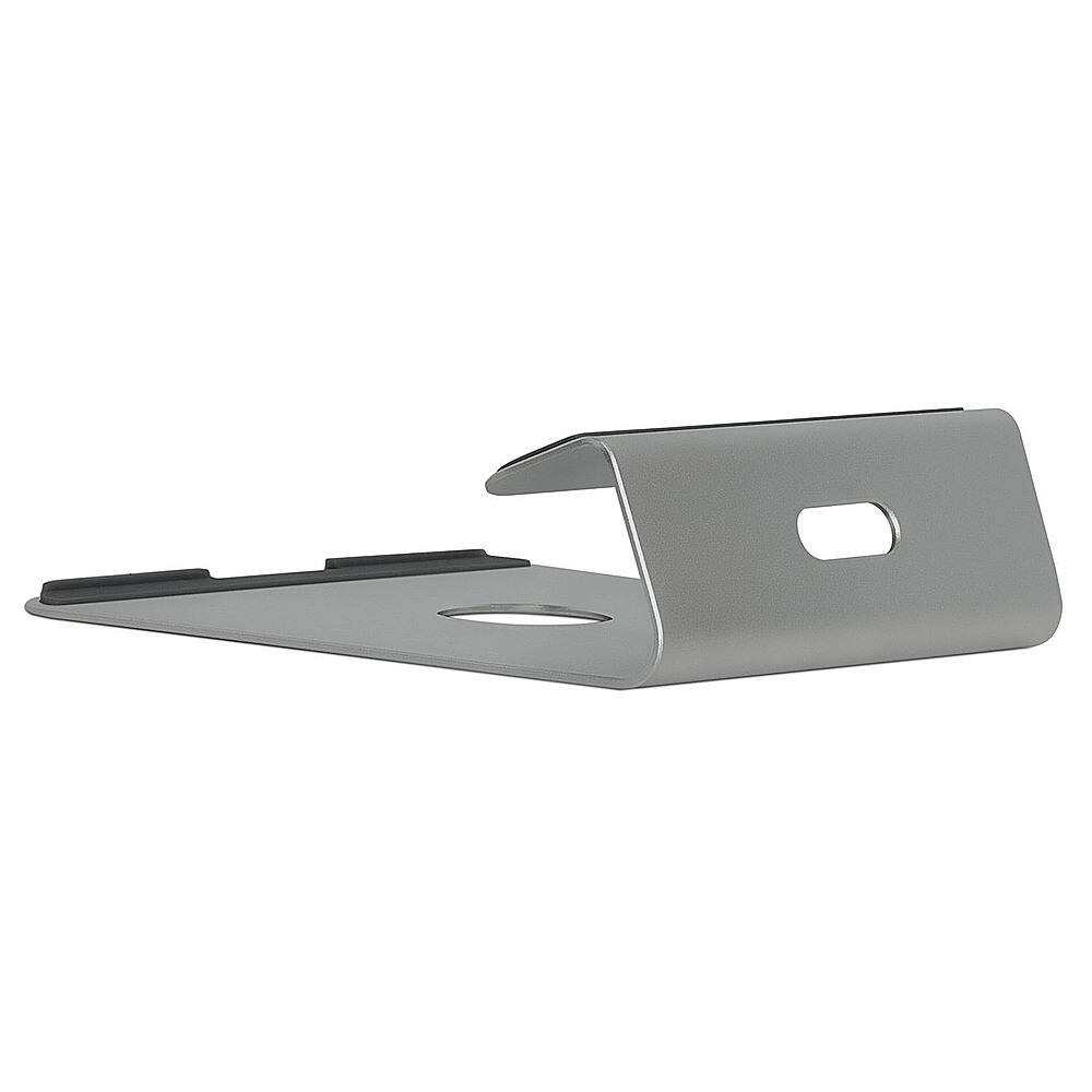 Alt View 11. Mount-It! - Tilted Riser Stand for Laptop - Silver.