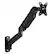 Left. Mount-It! - Single Monitor Wall Mount Arm up to 32" - Black.