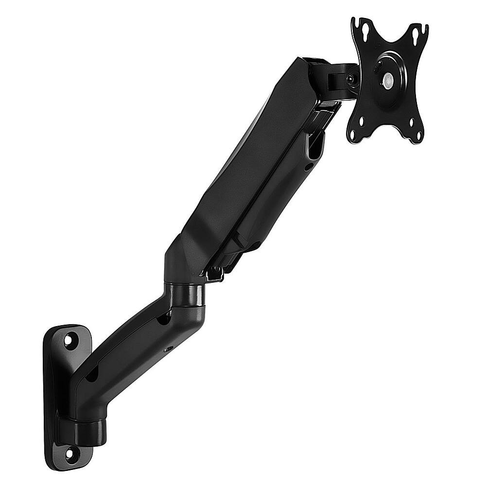 Left. Mount-It! - Single Monitor Wall Mount Arm up to 32" - Black.