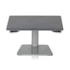 Front. Mount-It! - Adjustable Riser Stand for Laptop - Silver.