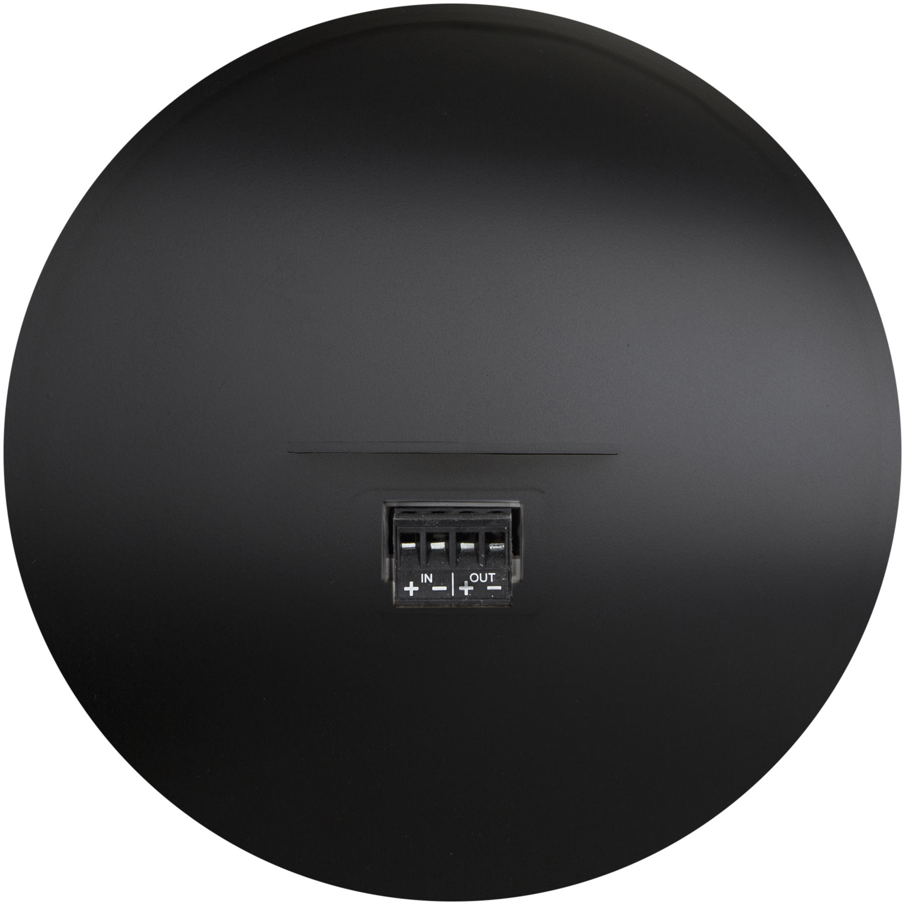 Back View: Sonance - PS-P43T BLACK - Professional Series 4" Passive 2-Way Pendant Speakers (Each) - Black