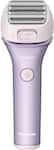 Panasonic - CloseCurves ES-WL80-V Rechargeable Wet/Dry Electric Shaver and Trimmer for Women - Purple