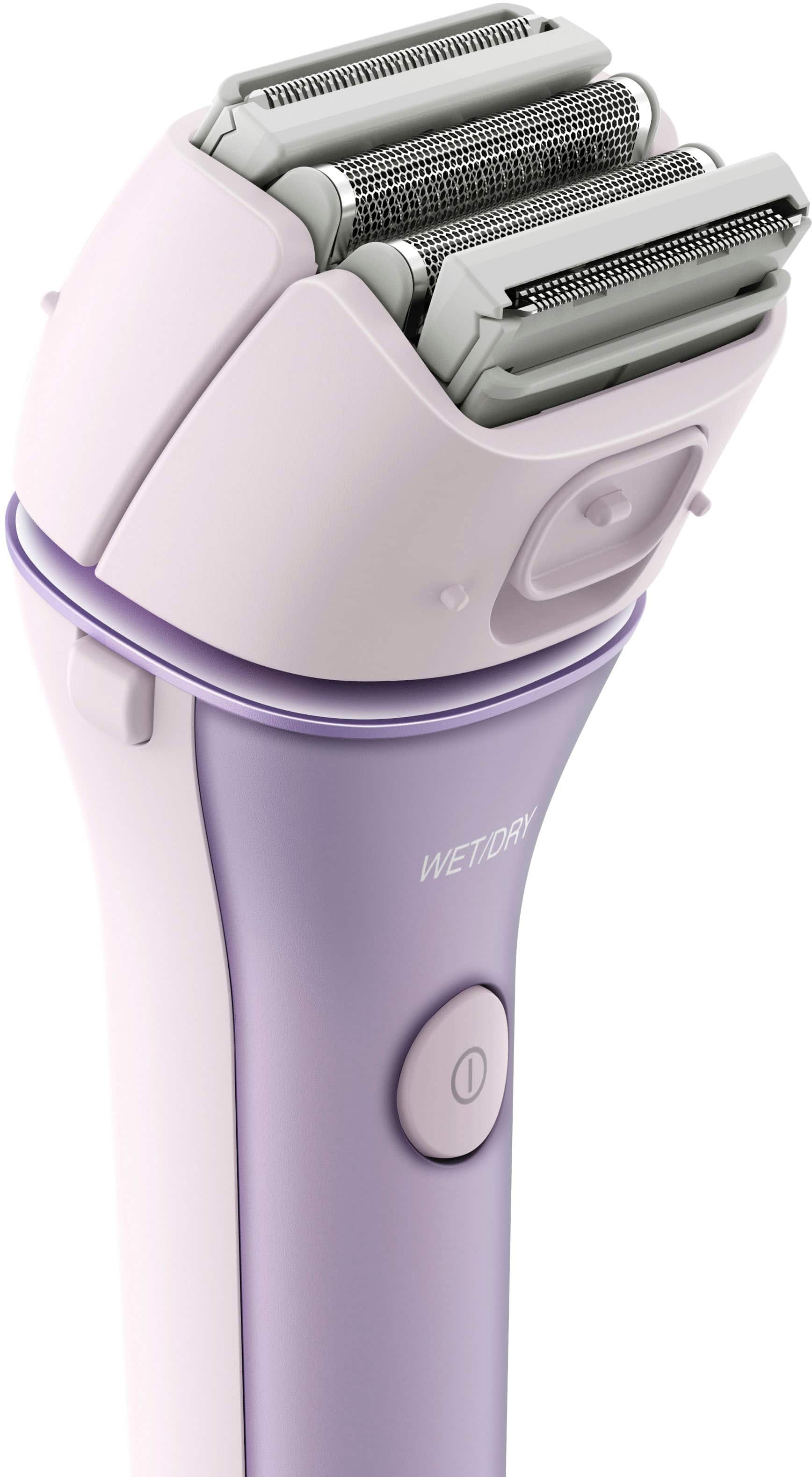 Alt View 11. Panasonic - CloseCurves ES-WL80-V Rechargeable Wet/Dry Electric Shaver and Trimmer for Women - Purple.