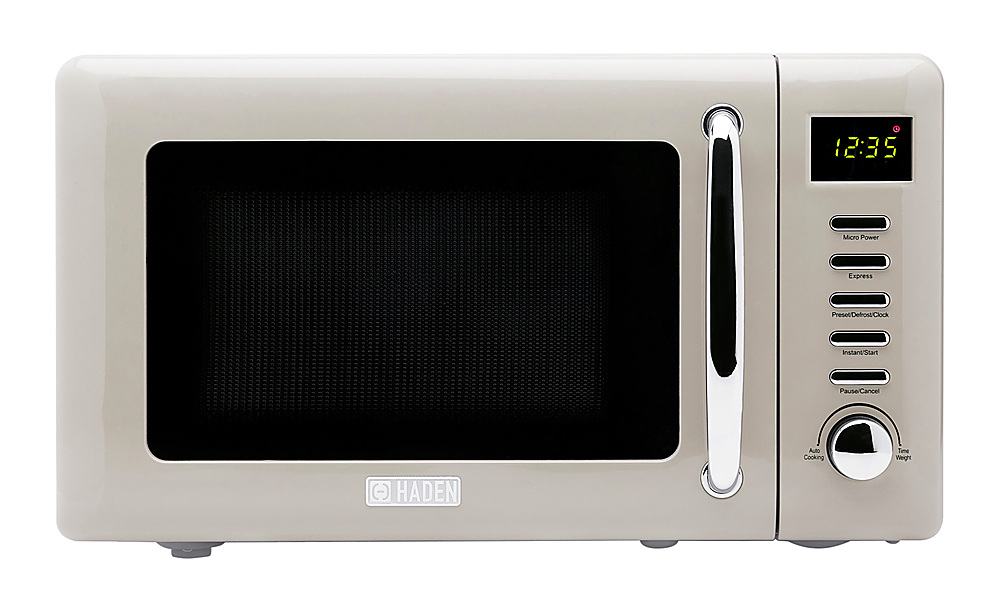 Best Buy: Haden 700-Watt .7 cubic. foot Microwave with Settings and Timer  Putty 75030
