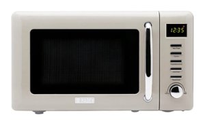 Haden - 700-Watt .7 cubic. foot Microwave with Settings and Timer-Putty - Putty - Front_Zoom