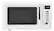 Front. Haden - 700-Watt .7 cubic. foot Microwave with Settings and Timer - Ivory.