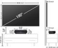 Alt View Zoom 18. Hisense - 100" L9 Series TriChroma Laser TV with ALR Screen - Black.
