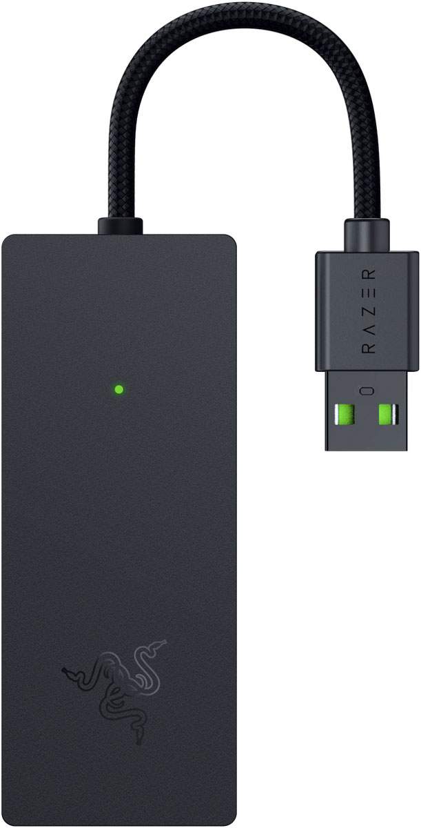 Razer - Ripsaw X - USB Capture Card with 4K Camera Connection for Full 4K Streaming - Black