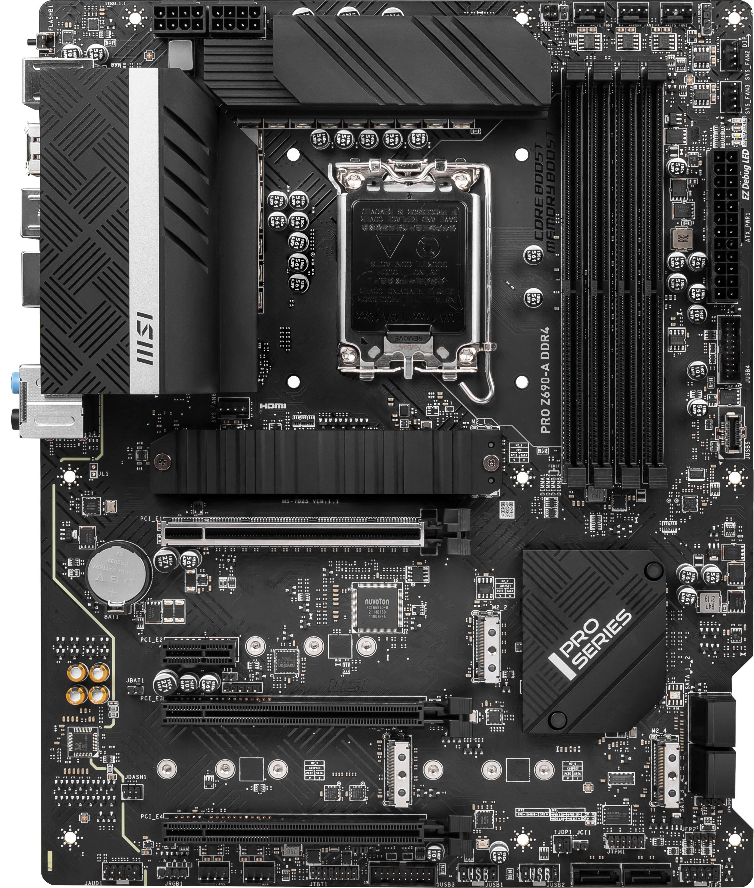 Lga 1700 Intel Core I5 12600k Combo With Msi Pro Z690-a Ddr4 Motherboard  Set 128gb M.2 Chia Placa-mãe Kit Desktop Atx Z690 New - Motherboards -  AliExpress