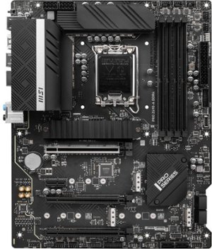 MSI - PRO Z690-A DDR4 Socket LGA 1700 USB 3.2 Intel Motherboard - Black