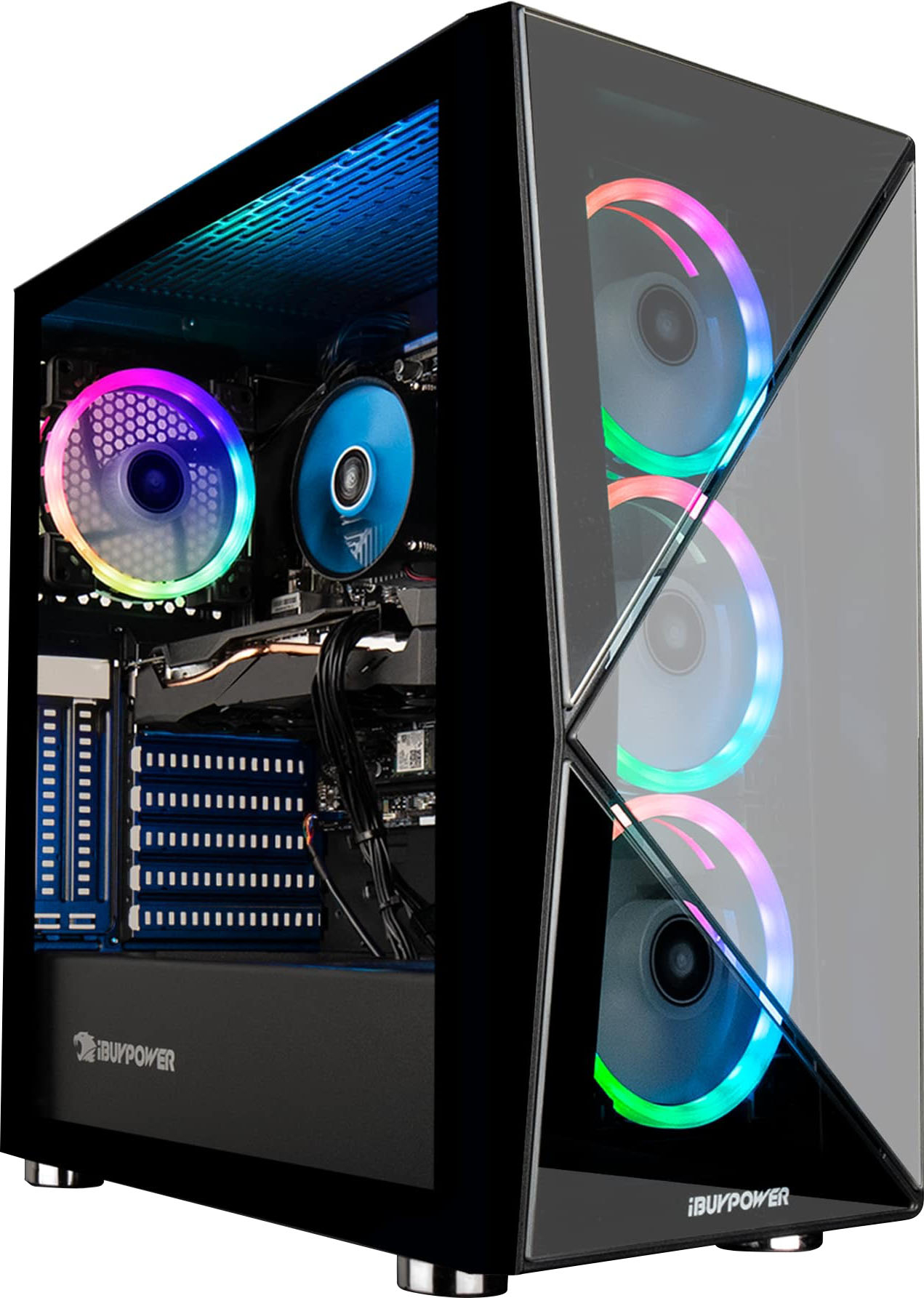 iBUYPOWER Slate MR Gaming Desktop AMD Ryzen 7  - Best Buy